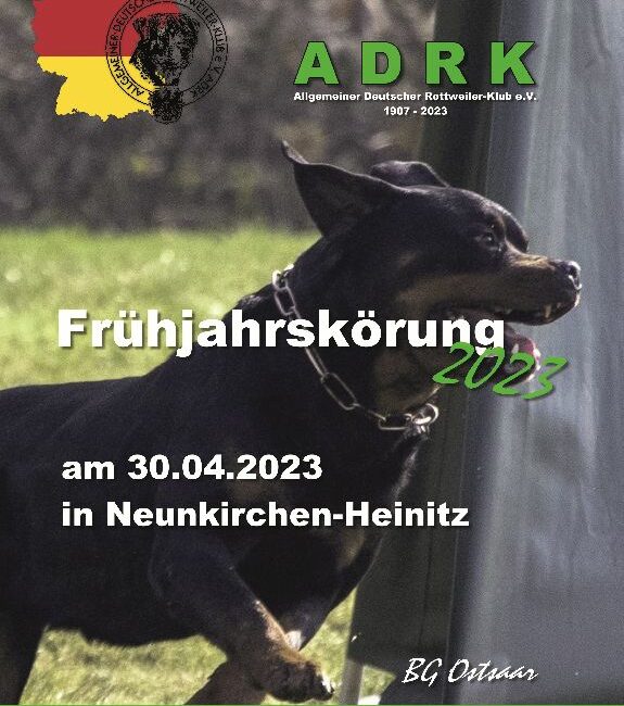 www.lg05.de - Ankündigung Frühjahrskörung 2023